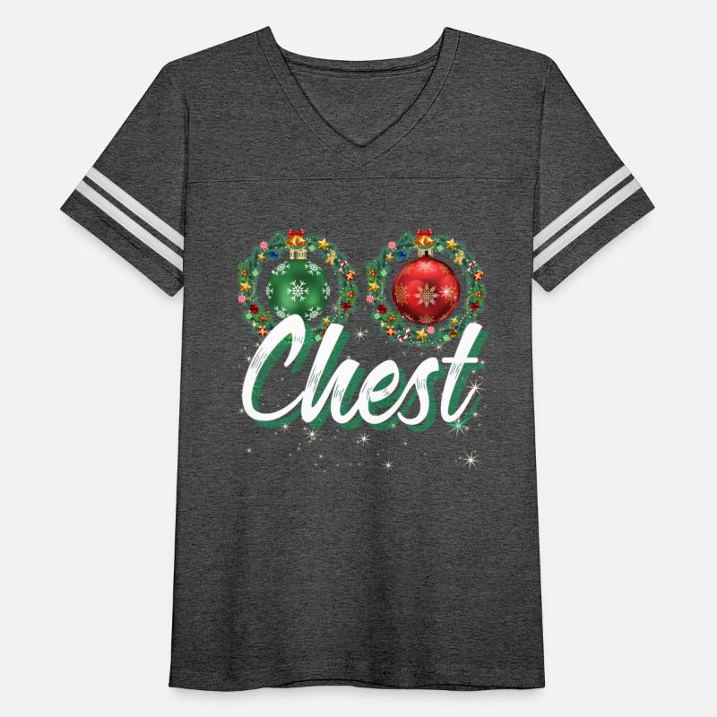 Chest Nuts Christmas Couple Funny Matching