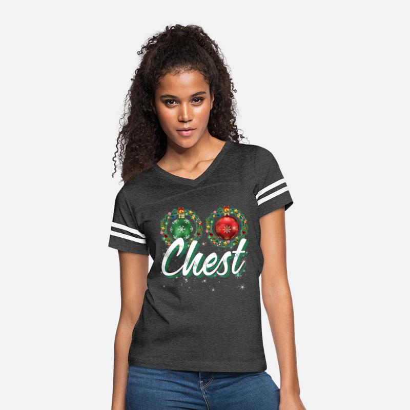 Chest Nuts Christmas Couple Funny Matching