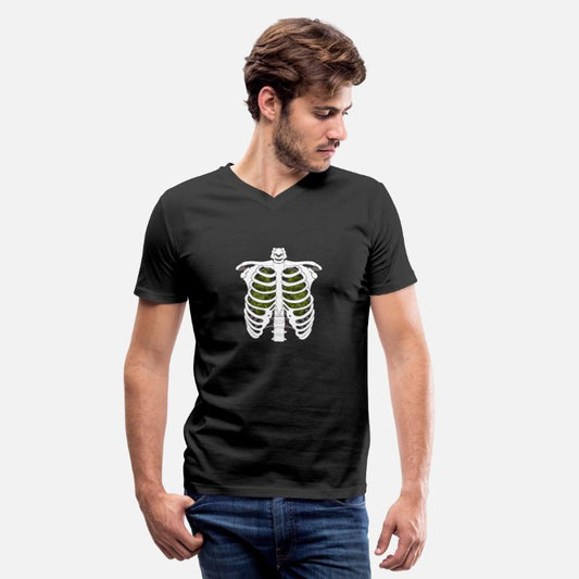 CHEST X-RAY WEED LUNG FUNNY DESIGN