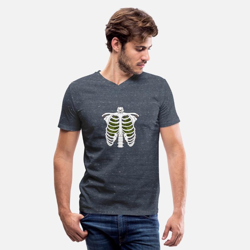 CHEST X-RAY WEED LUNG FUNNY DESIGN