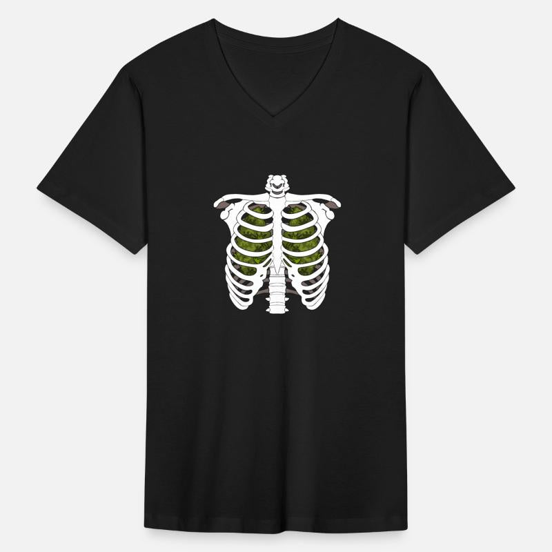 CHEST X-RAY WEED LUNG FUNNY DESIGN