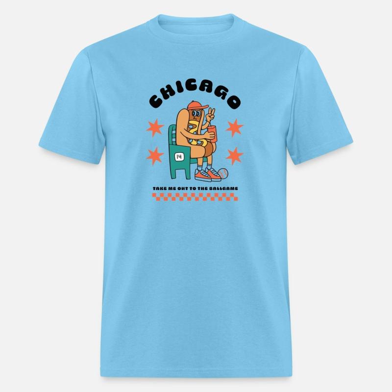 Chicago Hot Dog mascot design