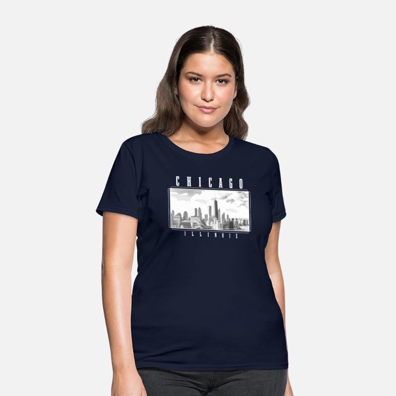 Chicago Illinois yline Pride Black White Chicago