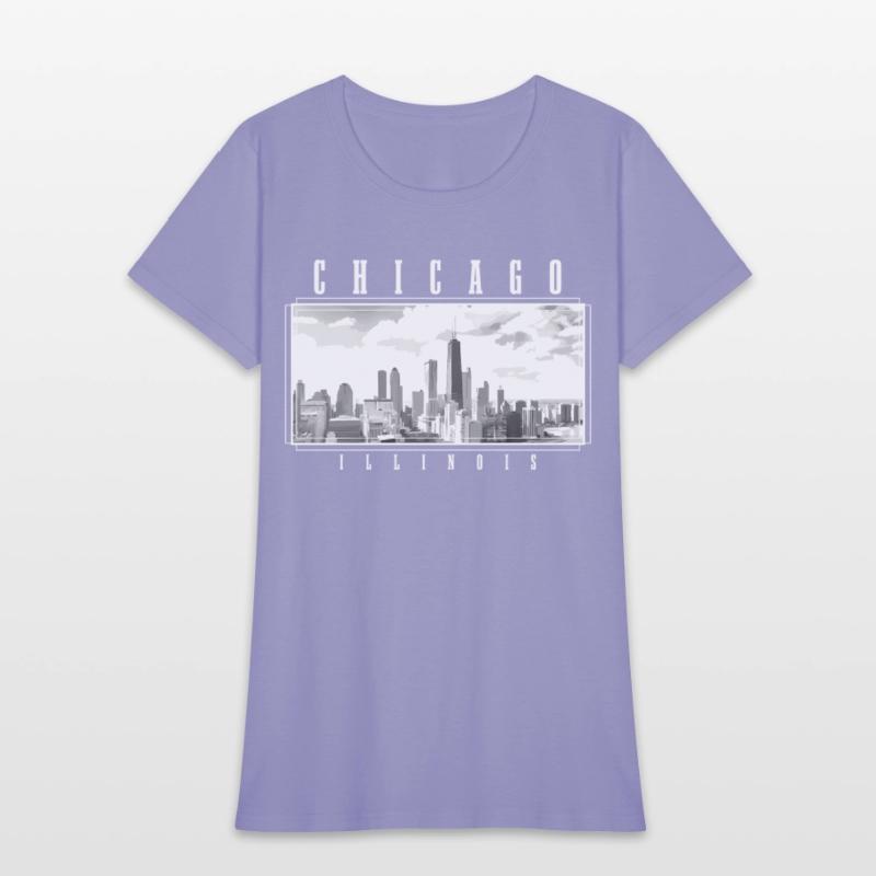 Chicago Illinois yline Pride Black White Chicago