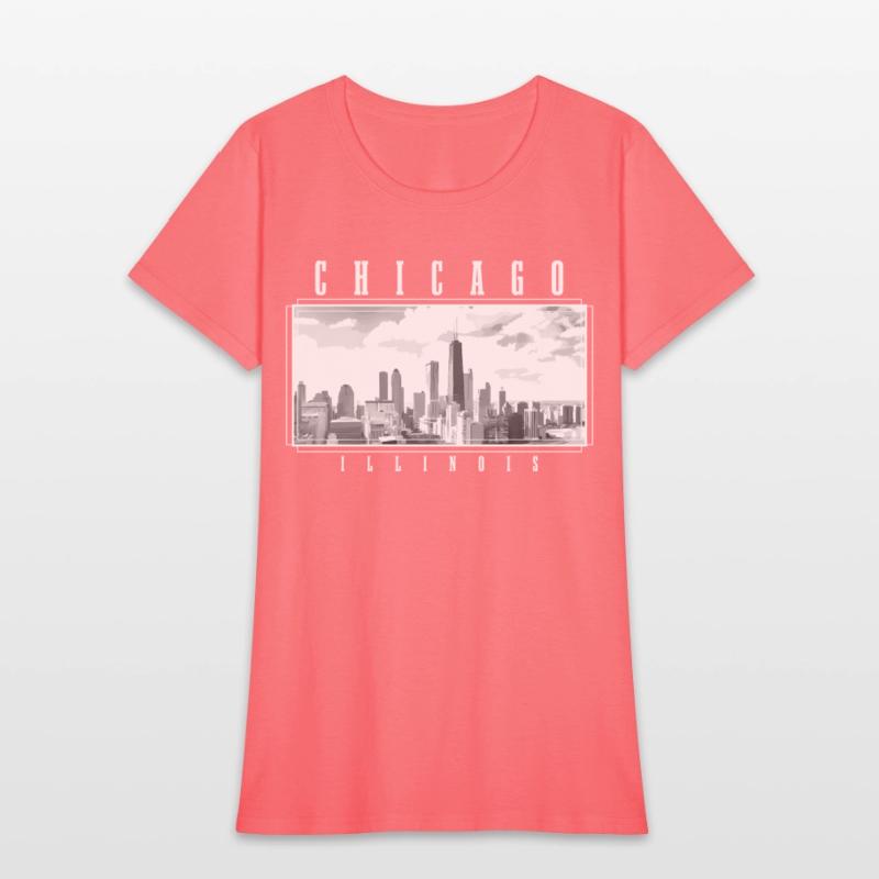 Chicago Illinois yline Pride Black White Chicago