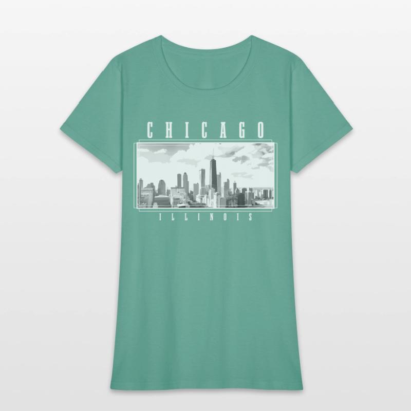 Chicago Illinois yline Pride Black White Chicago