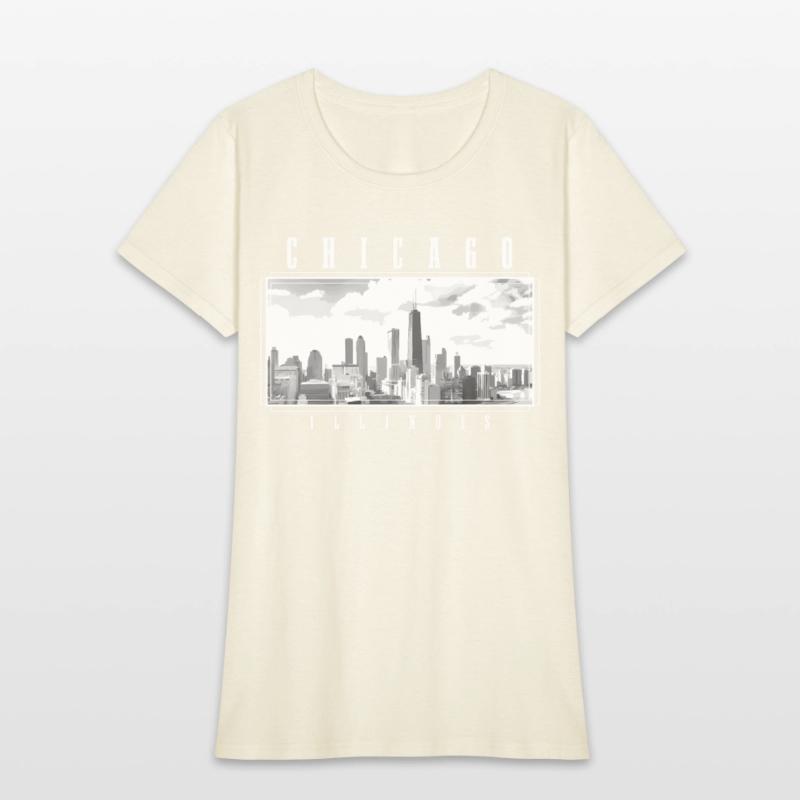 Chicago Illinois yline Pride Black White Chicago