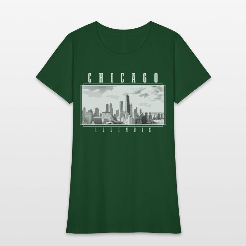 Chicago Illinois yline Pride Black White Chicago