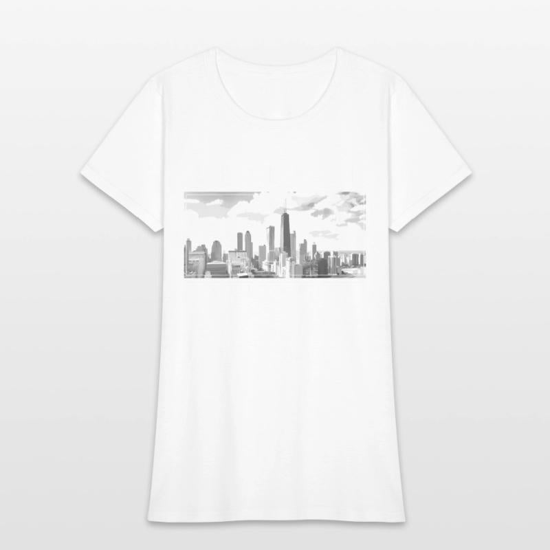 Chicago Illinois yline Pride Black White Chicago