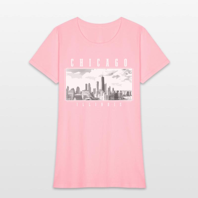 Chicago Illinois yline Pride Black White Chicago