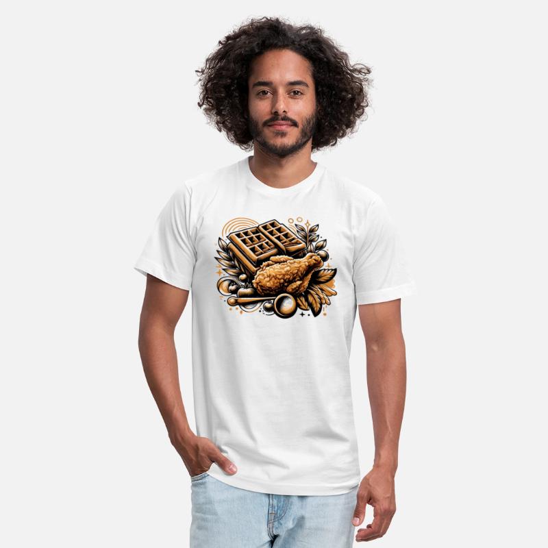 Chicken and Waffles Breakfast Southern Cuisine