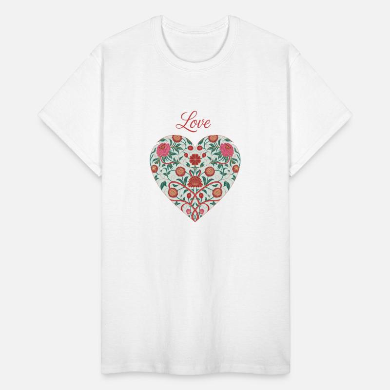 Chinoiserie-style Love Heart Design