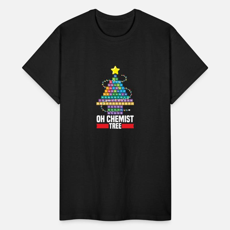 Christmas Tree Chemistry Science Periodic Table