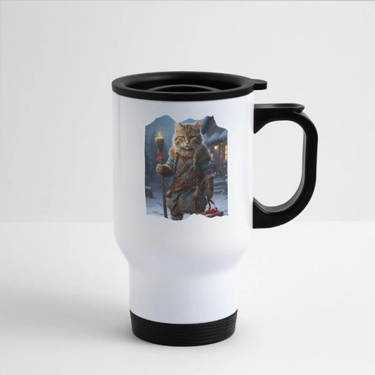 Christmas Viking cat