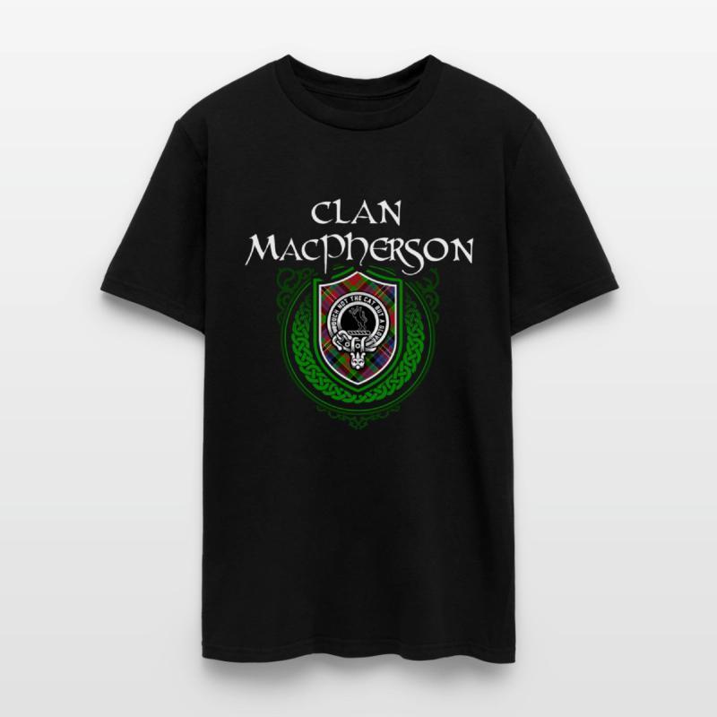 Clan MacPherson Scottish Crest Badge and Tartan