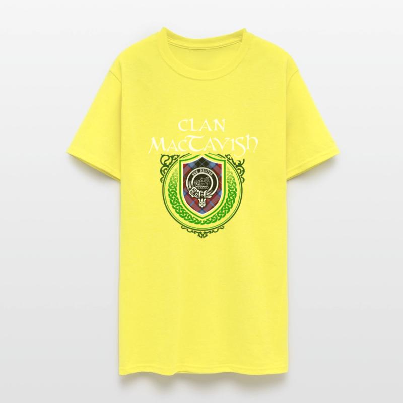 Clan MacTavish Scottish Crest Badge and Tartan