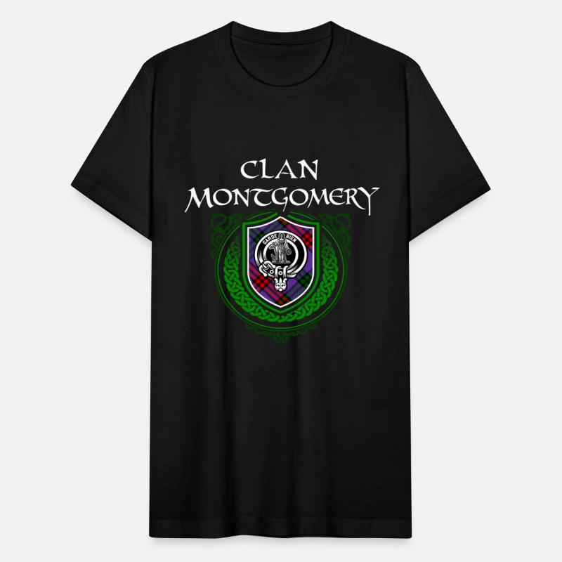 Clan Montgomery Scottish Crest Badge and Tartan