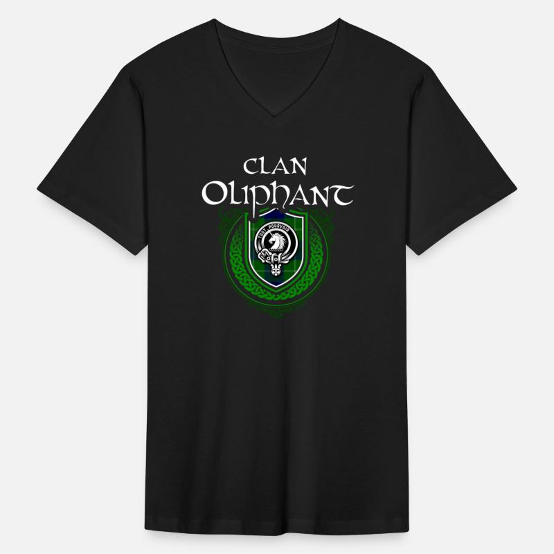 Clan Oliphant Scottish Crest Badge and Tartan