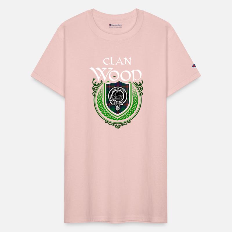 Clan Wood Scottish Crest Badge and Tartan