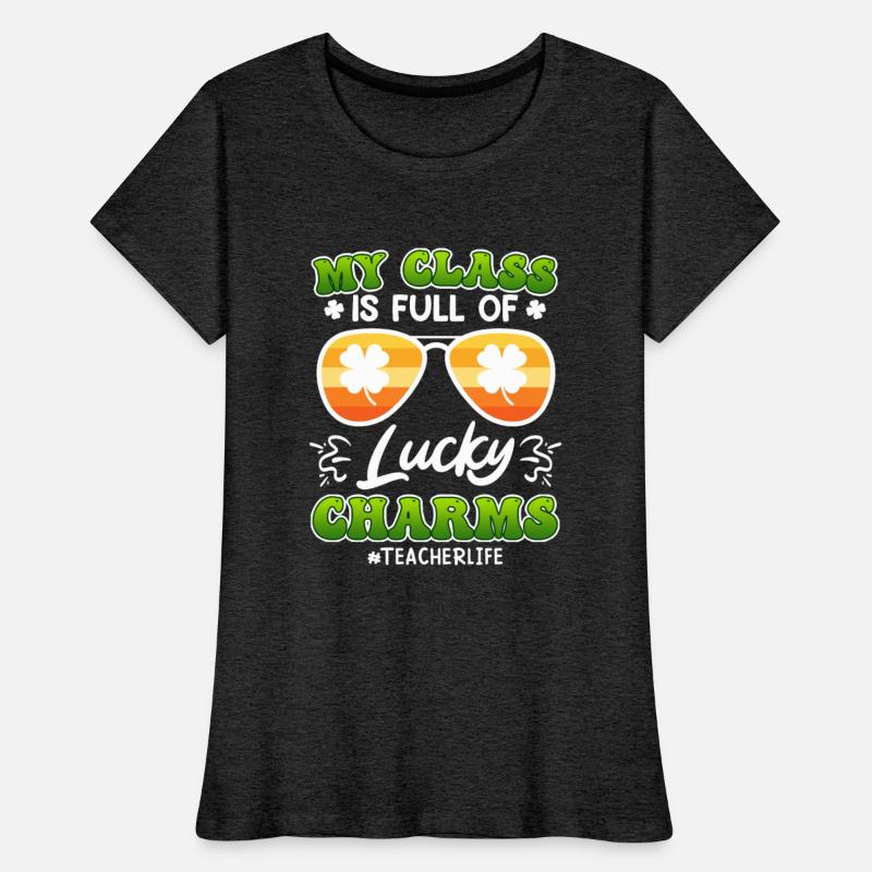 Class full of Lucky Charms teacher saying