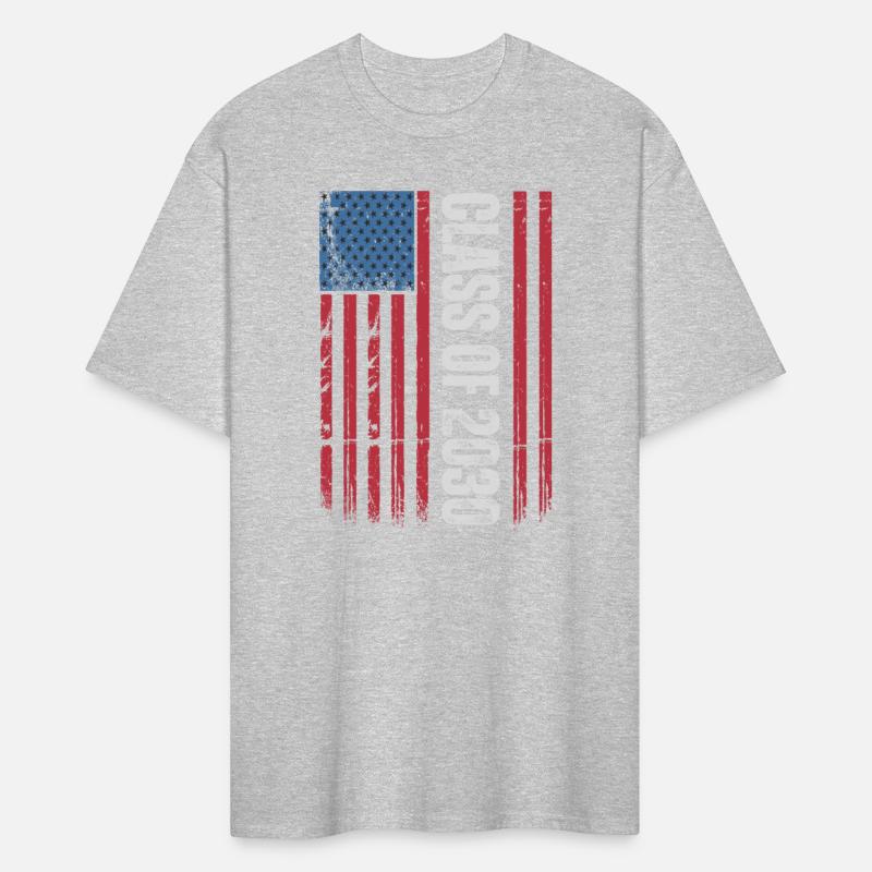 Class Of 2030 Graduation USA American Flag