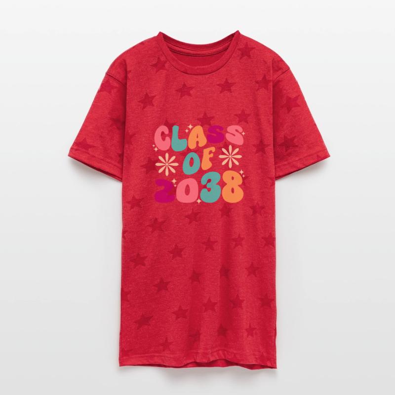 class of 2038 groovy art, back to school gift