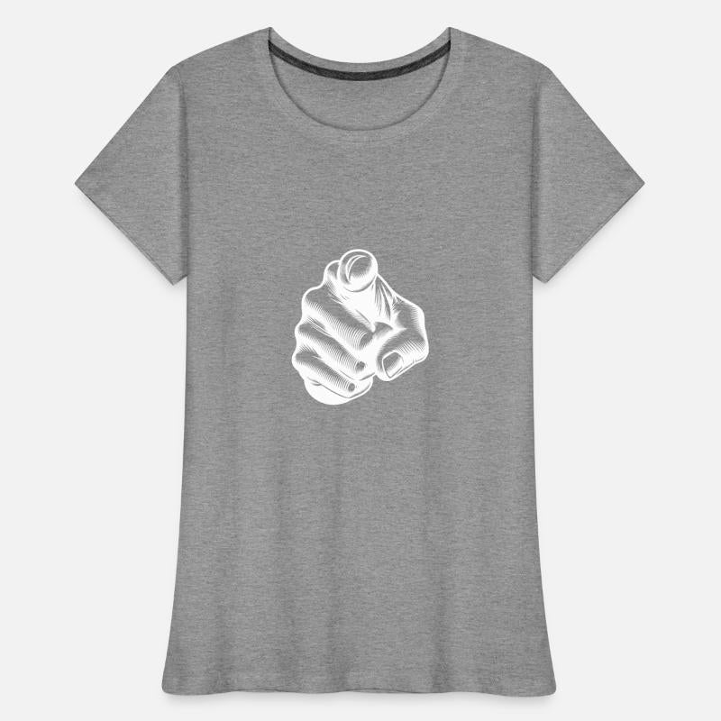 Classic Iconic Finger Pointing Hand Gesture