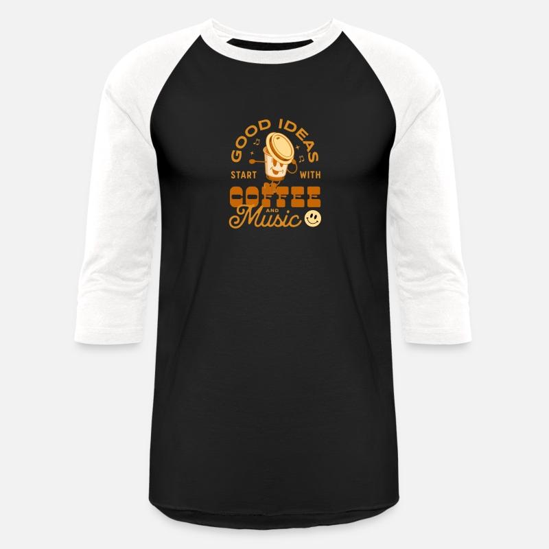 Coffee & Music Cartoon, Funny Coffee Lovers Quotes