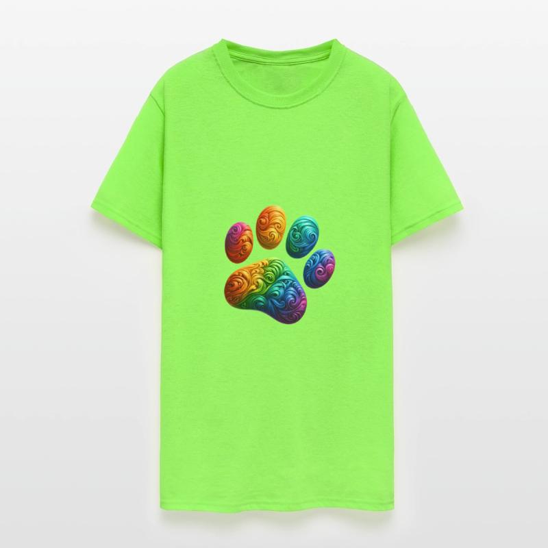 Colorful Paw Prints Edition