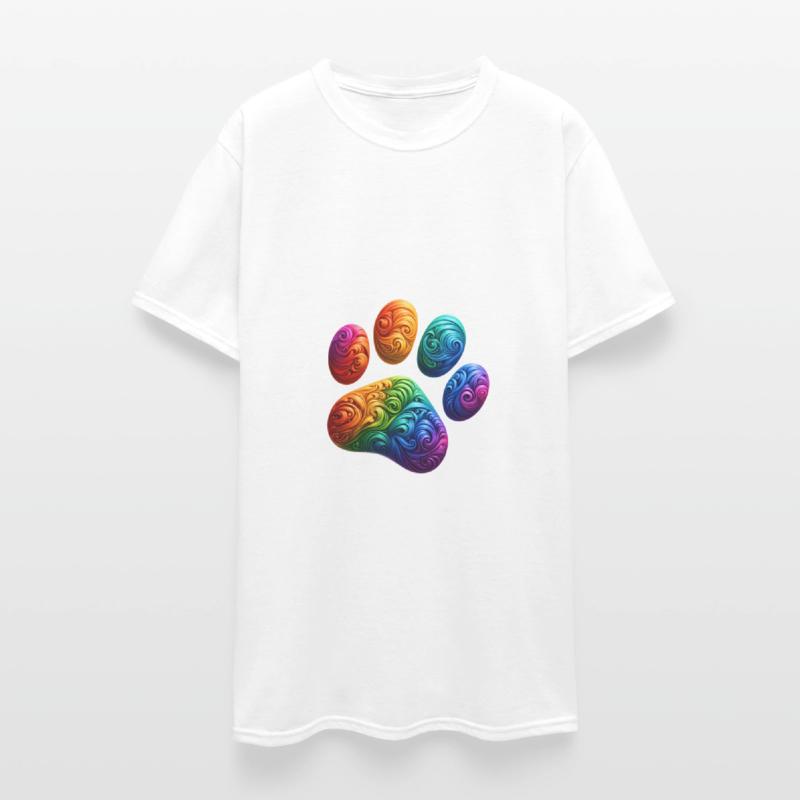 Colorful Paw Prints Edition