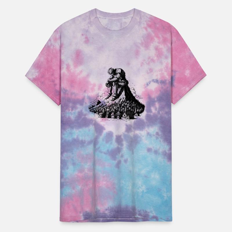Contemplative Mountain Robot Tee