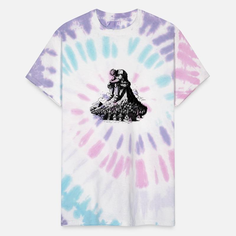 Contemplative Mountain Robot Tee