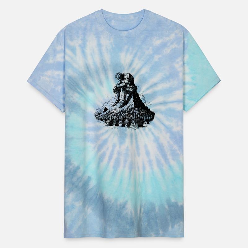 Contemplative Mountain Robot Tee