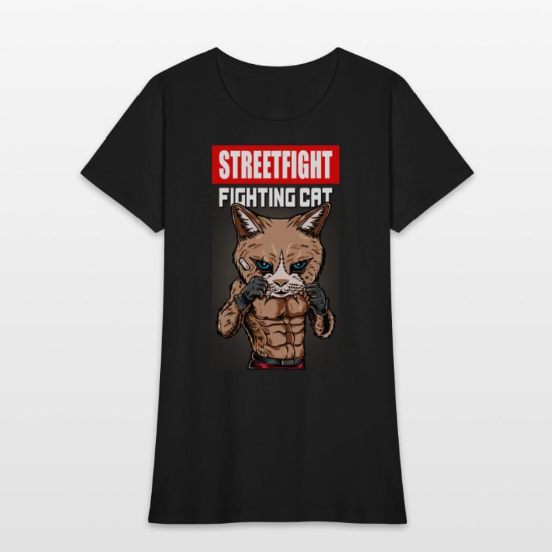 Cool Fighting Cat Cats Animal Martial Arts Gift