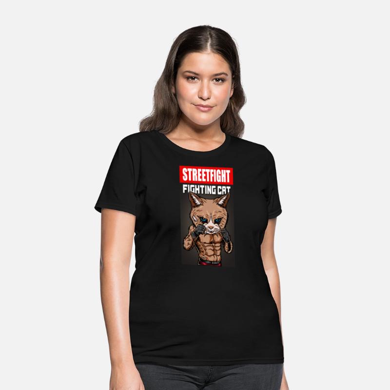 Cool Fighting Cat Cats Animal Martial Arts Gift