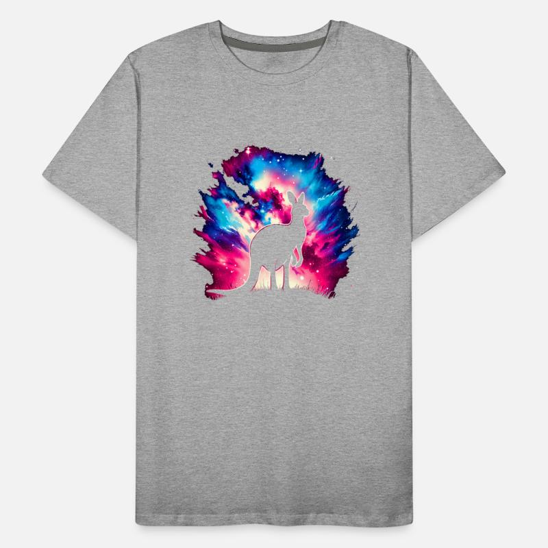 Cool Kangaroo Galaxy Space Art