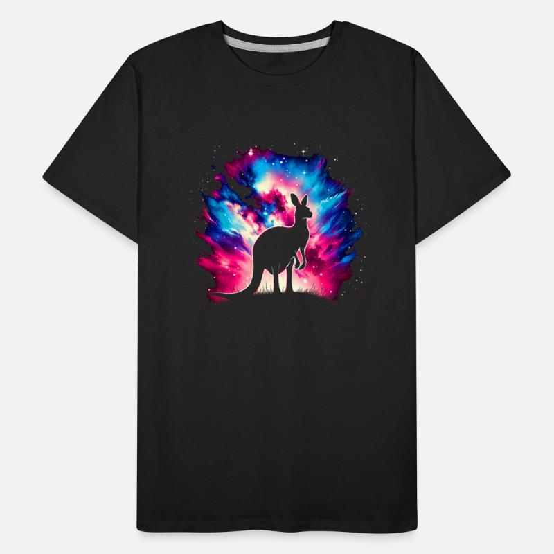 Cool Kangaroo Galaxy Space Art