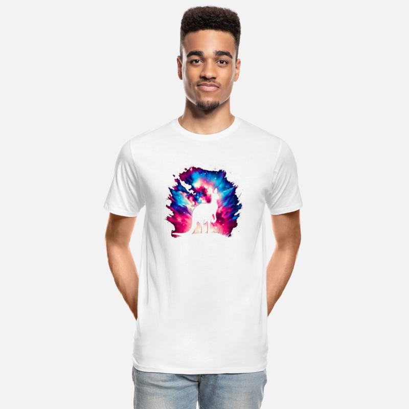 Cool Kangaroo Galaxy Space Art