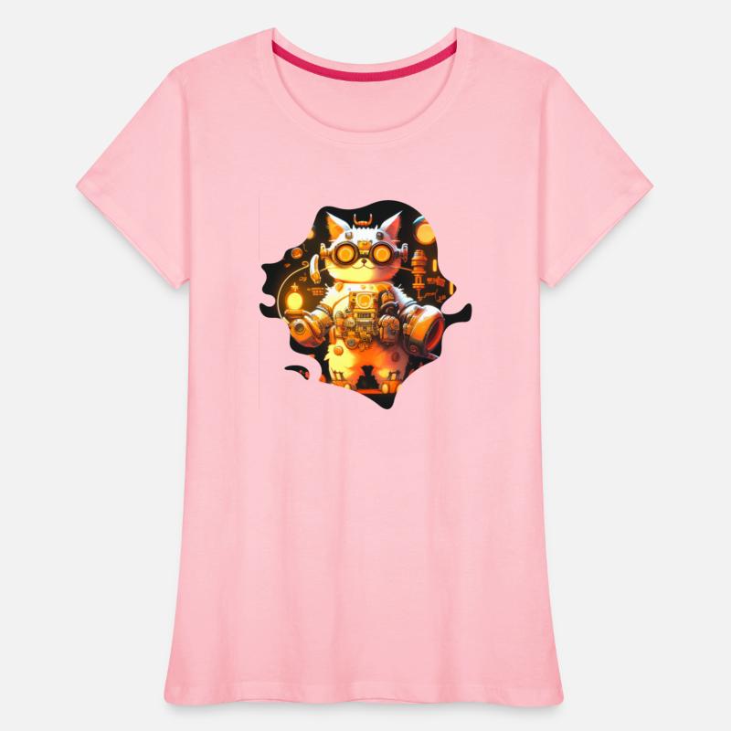 Cool Mecha Cat, Cyborg Steampunk