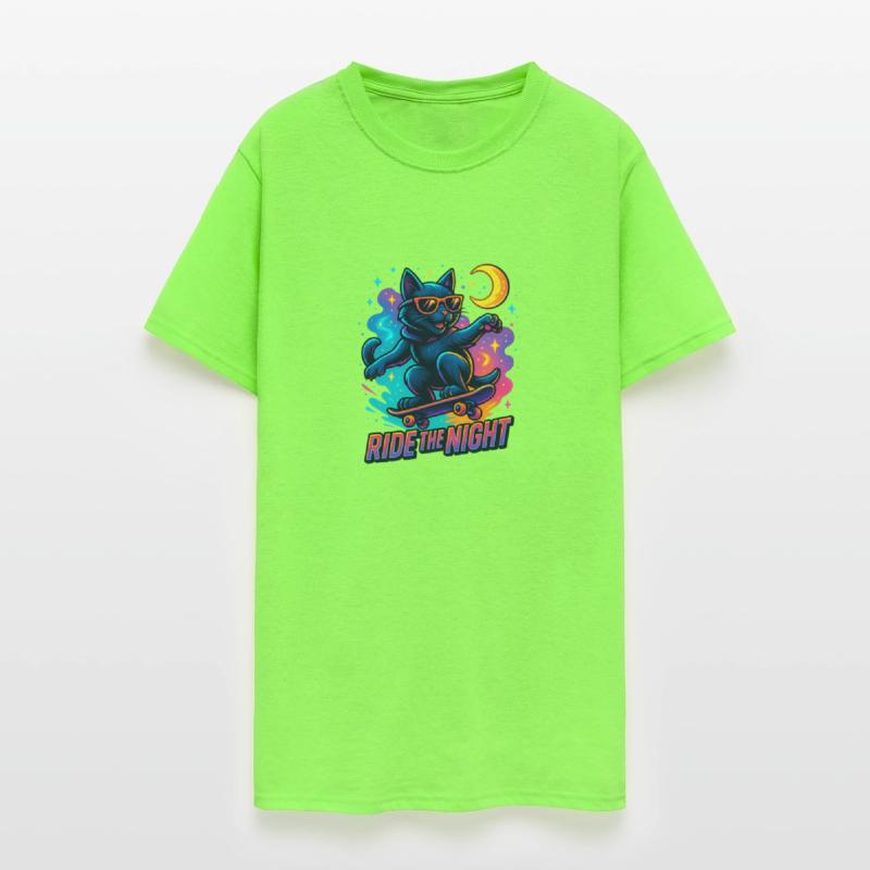 Cool Skater Cat – Urban Street Style