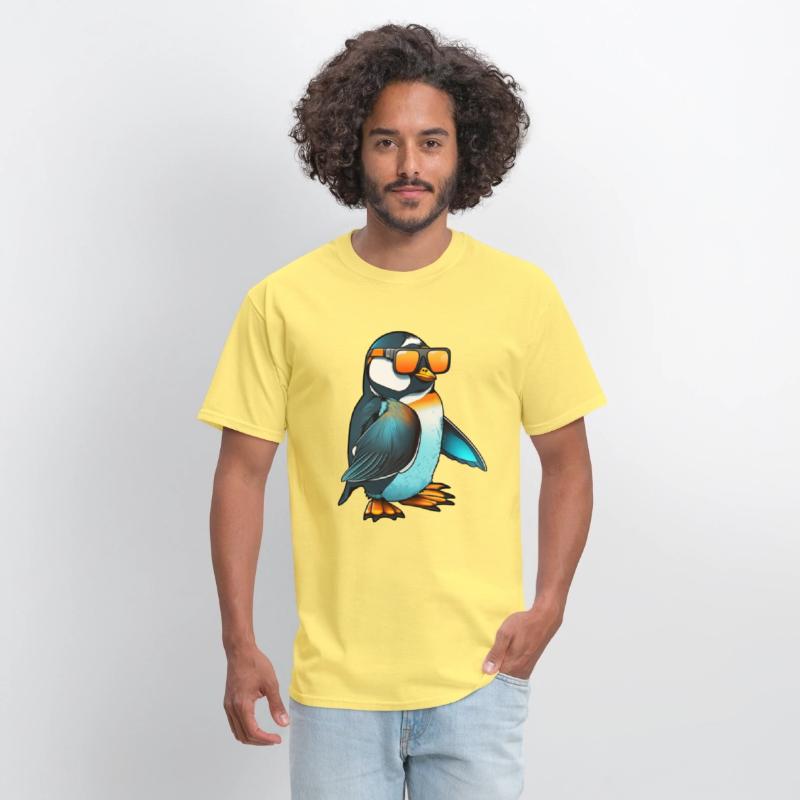 Cool Winter Penguin with sunglasses