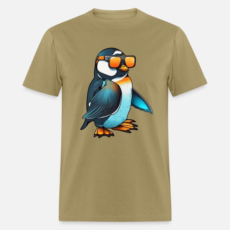 Cool Winter Penguin with sunglasses