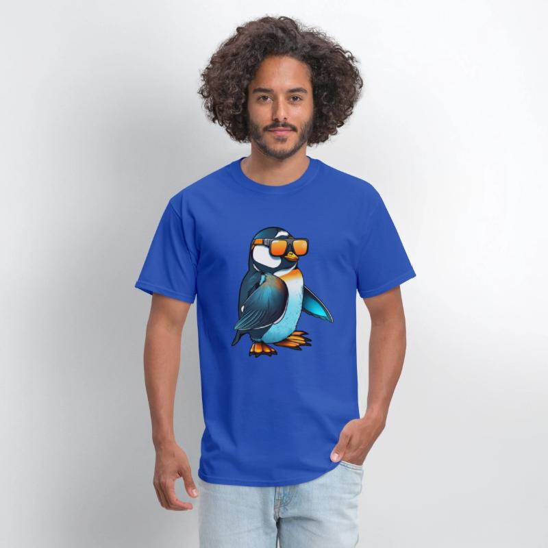 Cool Winter Penguin with sunglasses