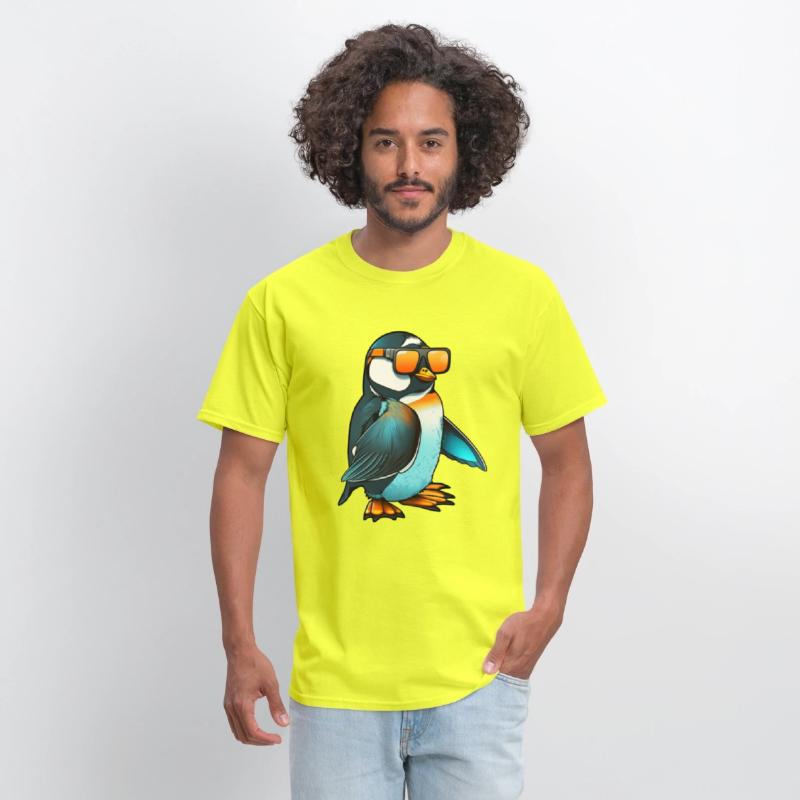Cool Winter Penguin with sunglasses