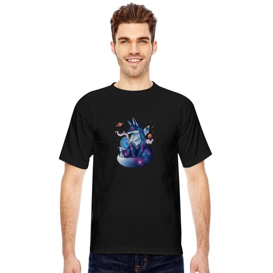 Cosmic Fox: A Fusion of Wildlife and Galactic Wond