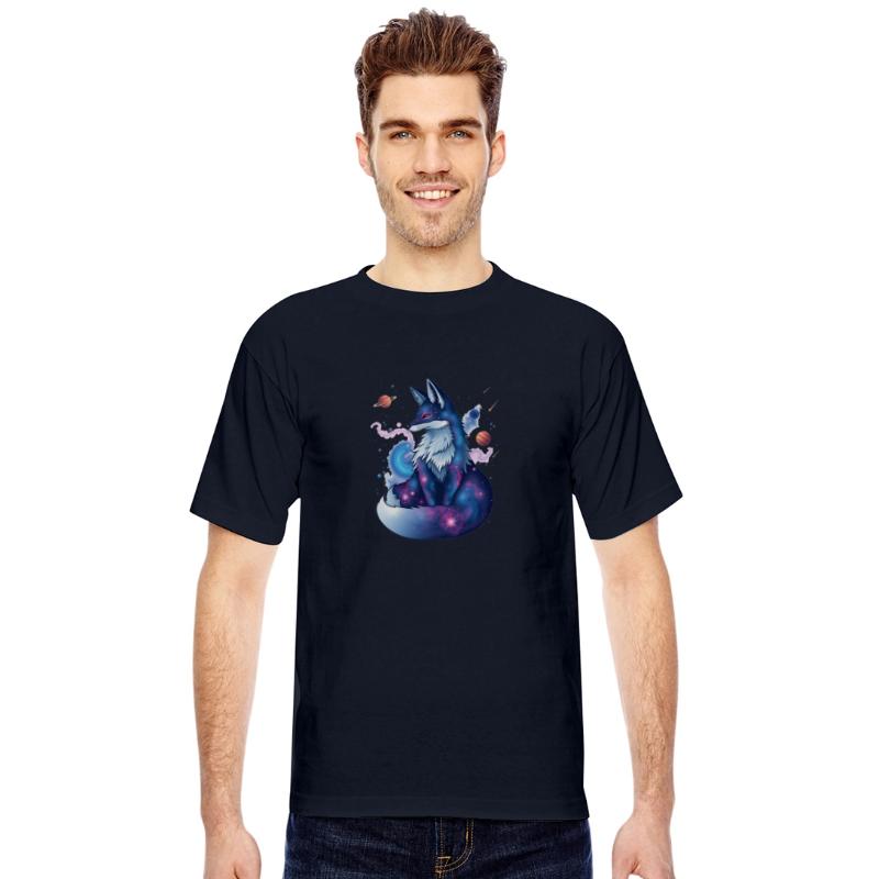 Cosmic Fox: A Fusion of Wildlife and Galactic Wond