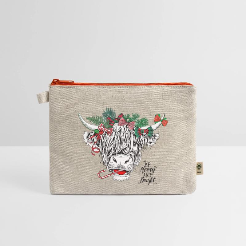 Cow Christmas Lights Funny Santa Hat Merry Christm