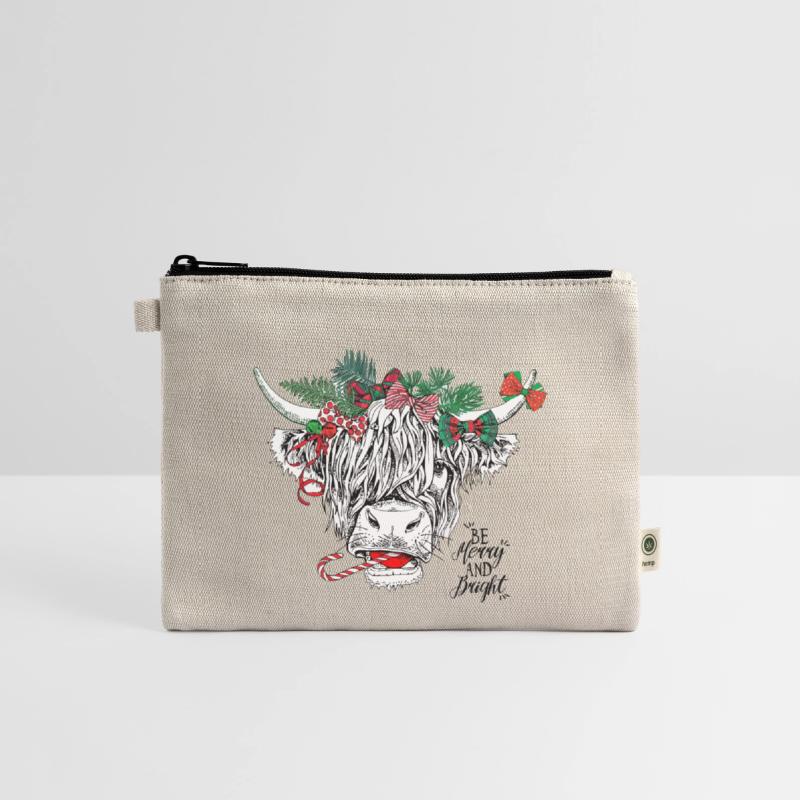 Cow Christmas Lights Funny Santa Hat Merry Christm