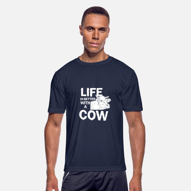 Cow life farm animal milk