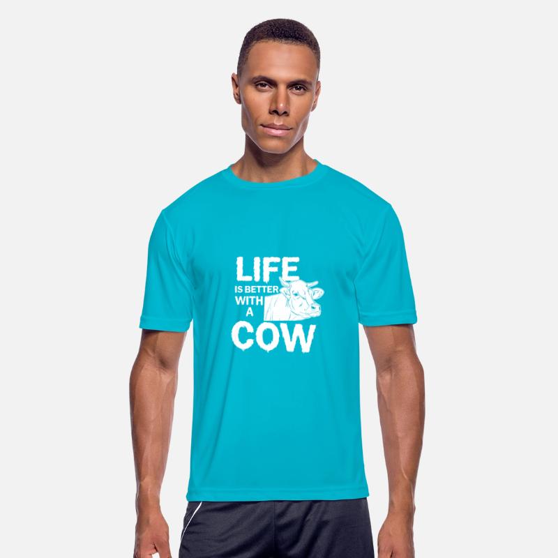 Cow life farm animal milk